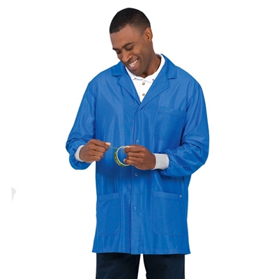 Fashion Seal Healthcare Unisex Work-Stat System Lab Jacket |Male snap ...