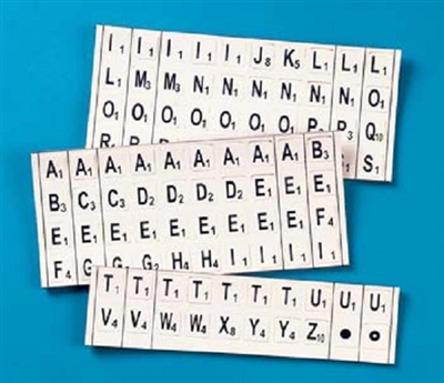 Scrabble Pieces 