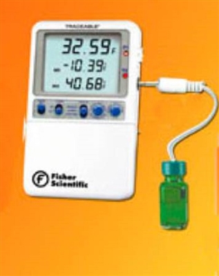 Fisherbrand Refrigerator/Freezer Thermometer:Thermometers and Temperature